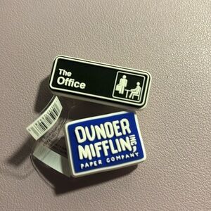 NEW CROCS The Office Shoe Charms